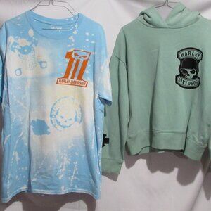 Harley-Davidson shirts 2 t-shirt hoodie original designs l large